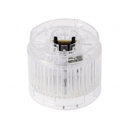 Semnalizator LED Alb 24VDC IP65 Ø60x50mm | Electronic-mag.ro | Componente Electronice