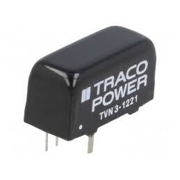 Convertor DC/DC 3W 9-18V la 5V/-5V SIP8 TVN 3-1221 | Electronic-mag.ro | Componente Electronice