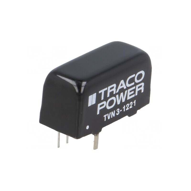 Convertor DC/DC 3W 9-18V la 5V/-5V SIP8 TVN 3-1221 | Electronic-mag.ro | Componente Electronice Convertor DC/DC 3W 9-18V la 5V/-5V SIP8 TVN 3-1221 | Electronic-mag.ro | Componente Electronice