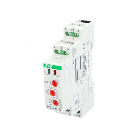 Timer Programabil DPDT 250VAC/8A 24VAC/230VAC/24VDC PCU-510DUO | Electronic-mag.ro | Componente Electronice