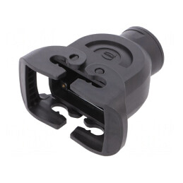 Carcasă pentru conectori HDC Han-Eco B 10B drept | Electronic-mag.ro | Componente Electronice