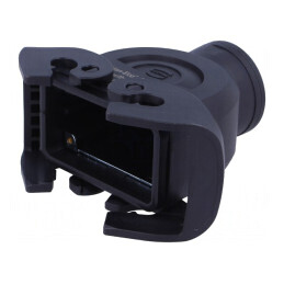 Carcasă pentru conectori HDC Han-Eco B 10B drept | Electronic-mag.ro | Componente Electronice