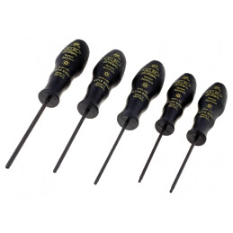 Kit şurubelniţe Torx ESD 5 buc. | Electronic-mag.ro | Componente Electronice