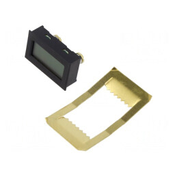 Voltmetru digital montare panou 6.5-18V LCD | Electronic-mag.ro | Componente Electronice