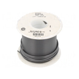 Cablu HookUp Wire Cu 18AWG PVC Gri Închis 1kV 30,5m