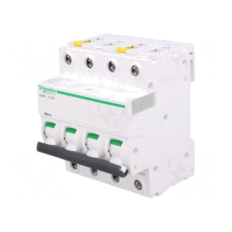 Întrerupător de Supracurent 4 Poli 16A 400VAC | Electronic-mag.ro | Componente Electronice