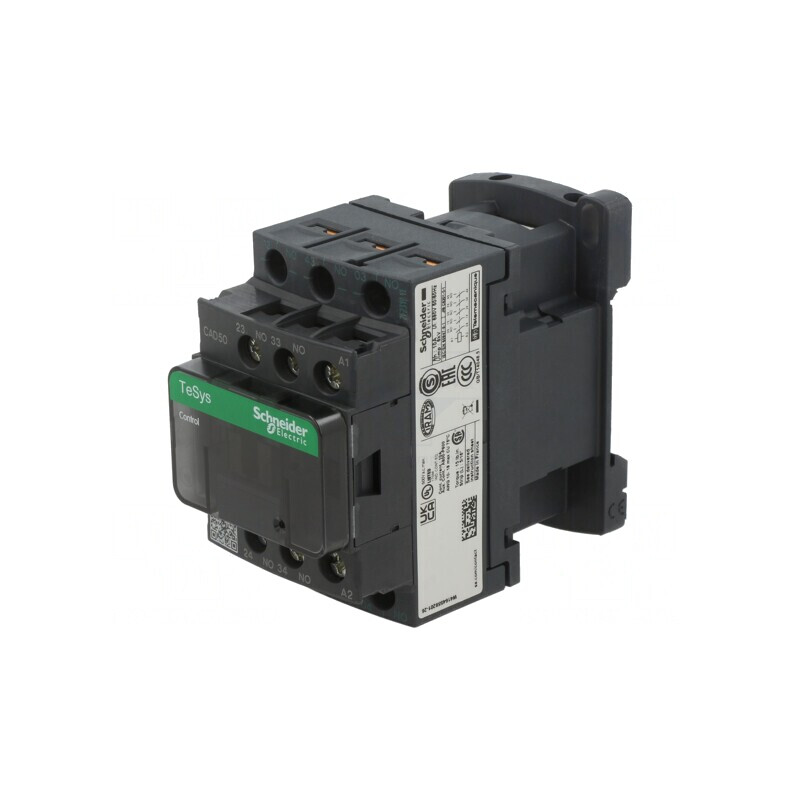 Contactor 5-polar NO x5 24VAC 10A pentru șină DIN | Electronic-mag.ro | Componente Electronice Contactor 5-polar NO x5 24VAC 10A pentru șină DIN | Electronic-mag.ro | Componente Electronice