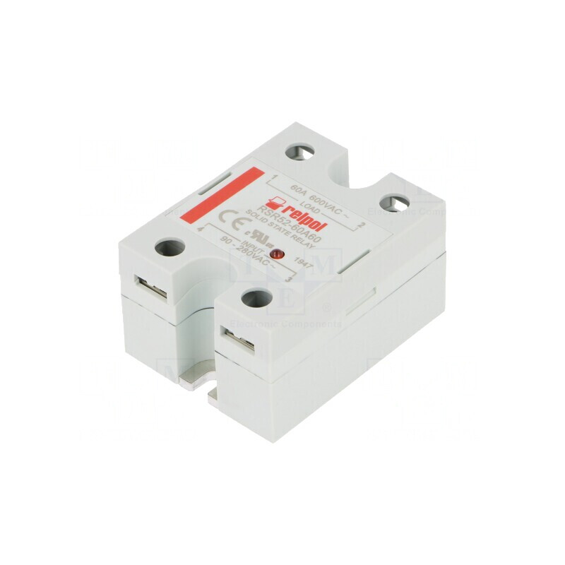Releu Semiconductor 1-Fazat 60A 48-660VAC | Electronic-mag.ro | Componente Electronice Releu Semiconductor 1-Fazat 60A 48-660VAC | Electronic-mag.ro | Componente Electronice