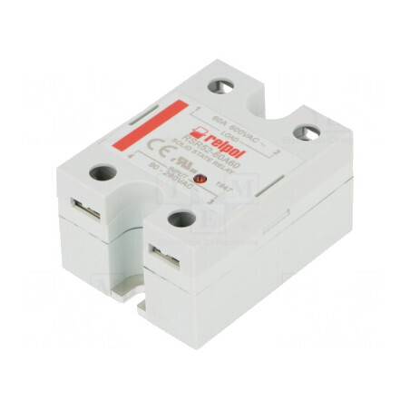 Releu Semiconductor 1-Fazat 60A 48-660VAC | Electronic-mag.ro | Componente Electronice