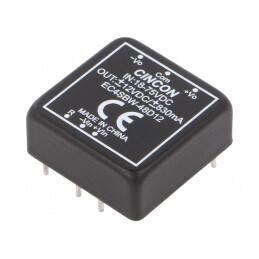 Convertor DC/DC 20W 18-75V la 12V/-12V | Electronic-mag.ro | Componente Electronice