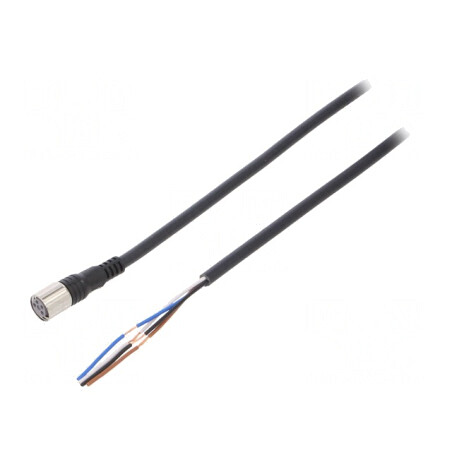 Cablu Conectare M8 4PIN 5m PVC IP67 | Electronic-mag.ro | Componente Electronice