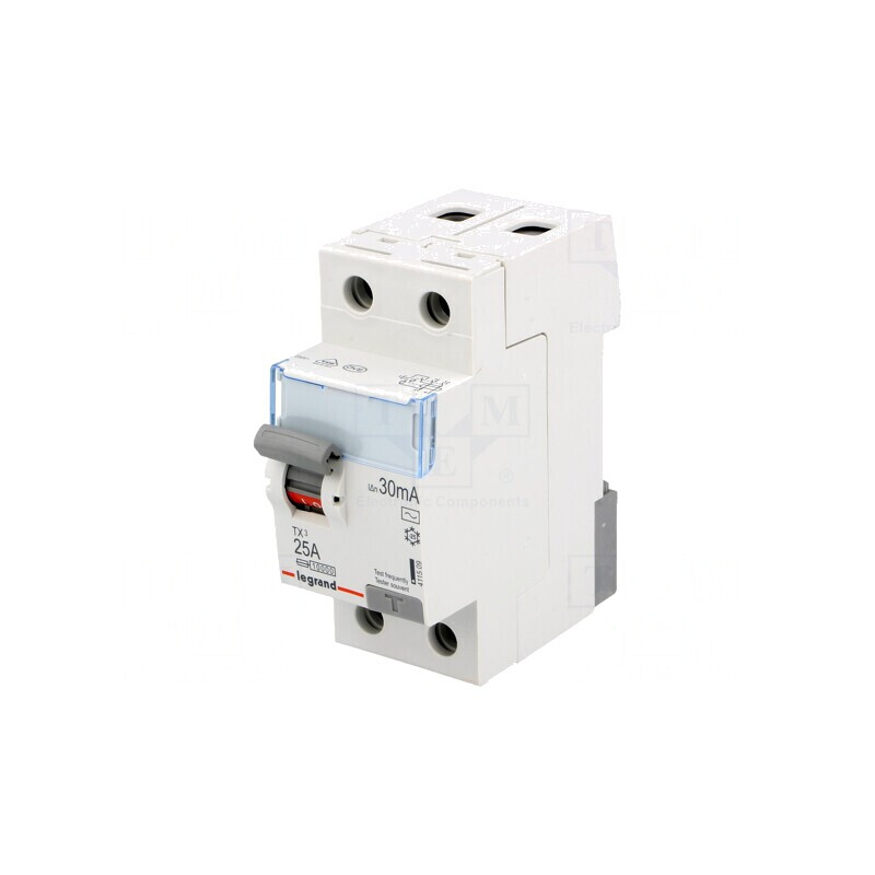 Întrerupător diferențial 25A 30mA 2P 400VAC | Electronic-mag.ro | Componente Electronice