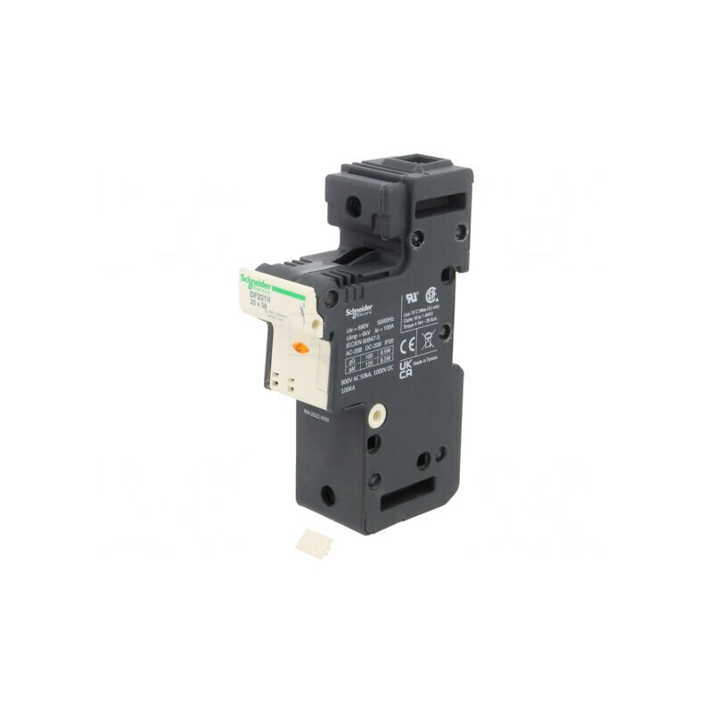 Suport Siguranță Șină DIN Poli 1 | Electronic-mag.ro | Componente Electronice