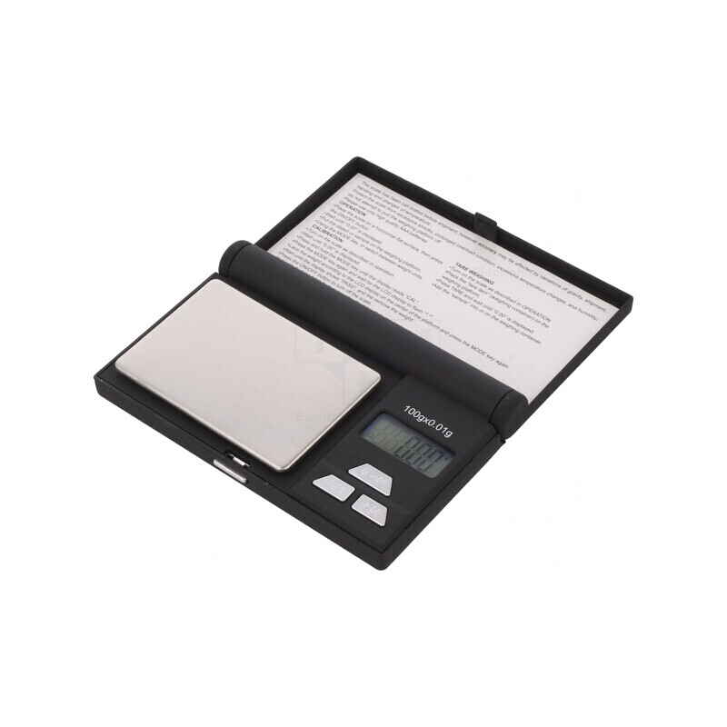Cântar Electronic Portabil 100g YA102 | Electronic-mag.ro | Componente Electronice