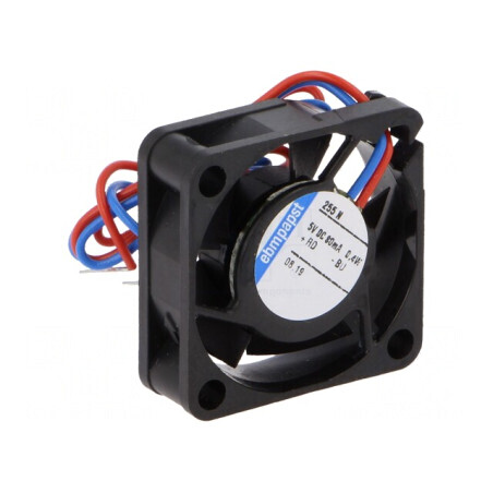 Ventilator DC Axial 5V 25x25x8mm 3.22m3/h 15dBA Rulment | Electronic-mag.ro | Componente Electronice