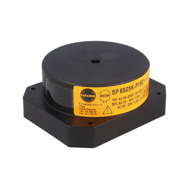 Transformator toroidal 90VA 230V AC 24V 24V pentru PCB | Electronic-mag.ro | Componente Electronice