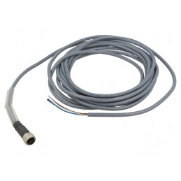 Cablu de conectare M12 4-PIN drept 5m PVC mamă | Electronic-mag.ro | Componente Electronice