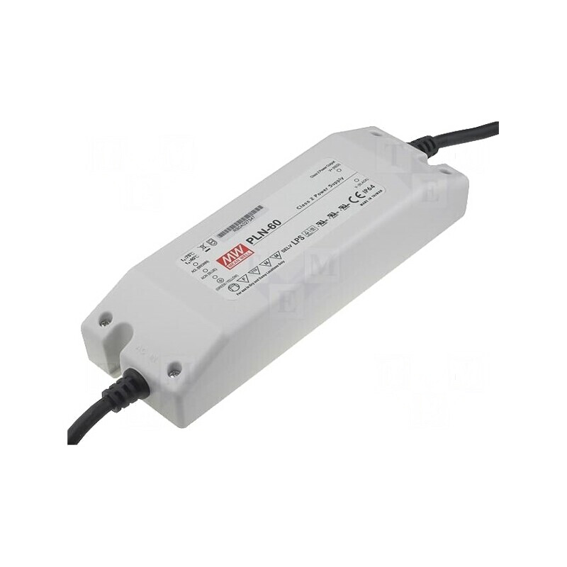 Alimentator LED 60W 24V 2.5A IP64 | Electronic-mag.ro | Componente Electronice