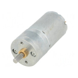 Motor DC cu Transmisie 6V Ax Crestătură D 4.4:1 | Electronic-mag.ro | Componente Electronice