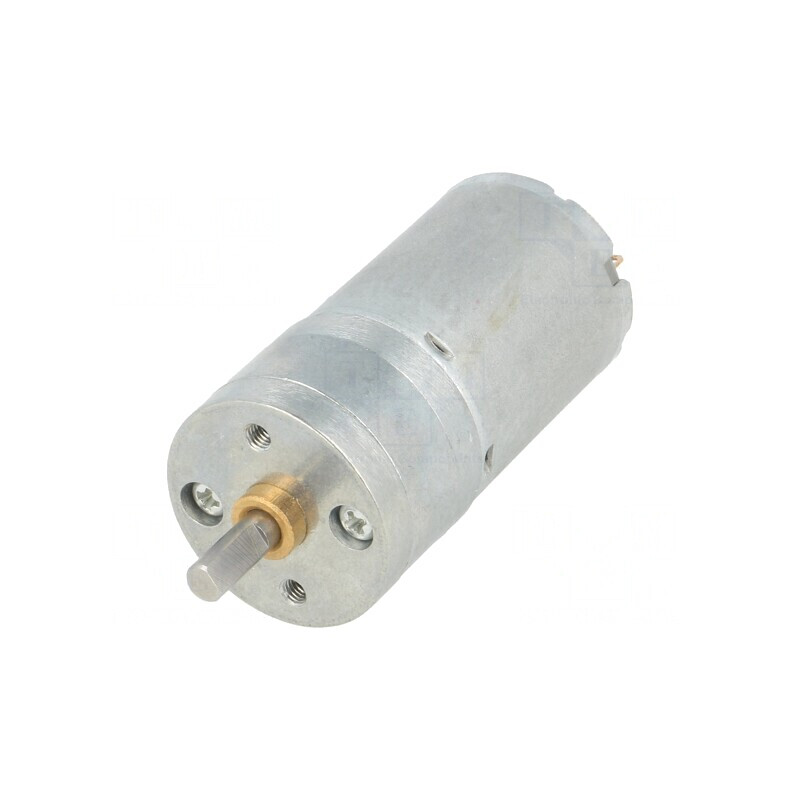 Motor DC cu Transmisie 6V Ax Crestătură D 4.4:1 | Electronic-mag.ro | Componente Electronice