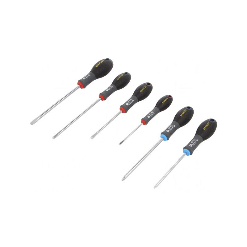 Kit Şurubelniţe Pozidriv şi Plată FATMAX 6 Bucăţi | Electronic-mag.ro | Componente Electronice