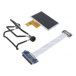 Ecran LCD IPS 5" 800x480 5V | Electronic-mag.ro | Componente Electronice