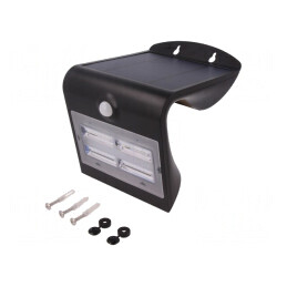 Lampă solară LED 3,2W 212x140x109,2mm | Electronic-mag.ro | Componente Electronice
