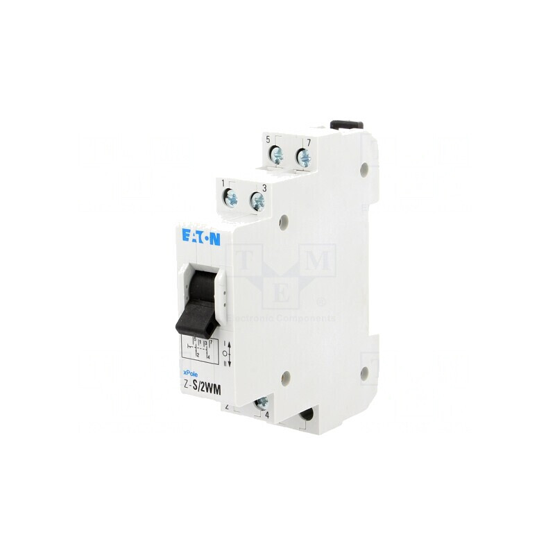 Întrerupător cu manetă 230VAC 16A IP40 pentru șină DIN | Electronic-mag.ro | Componente Electronice