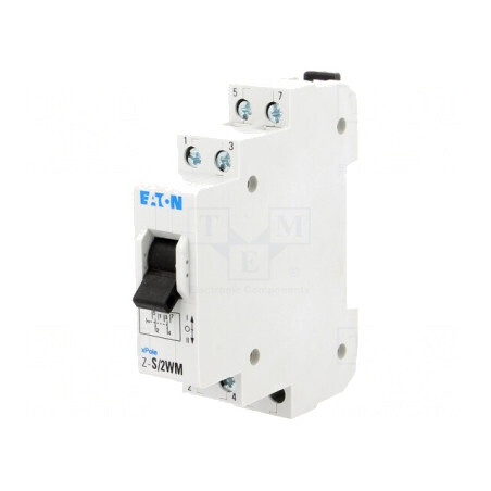 Întrerupător cu manetă 230VAC 16A IP40 pentru șină DIN | Electronic-mag.ro | Componente Electronice