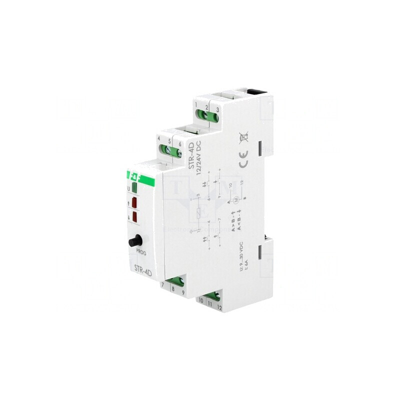 Controler jaluzele pentru şină DIN 10-27VDC IP20 | Electronic-mag.ro | Componente Electronice