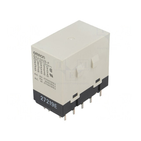 Releu electromagnetic DPST-NO DPST-NC 120VAC 25A | Electronic-mag.ro | Componente Electronice
