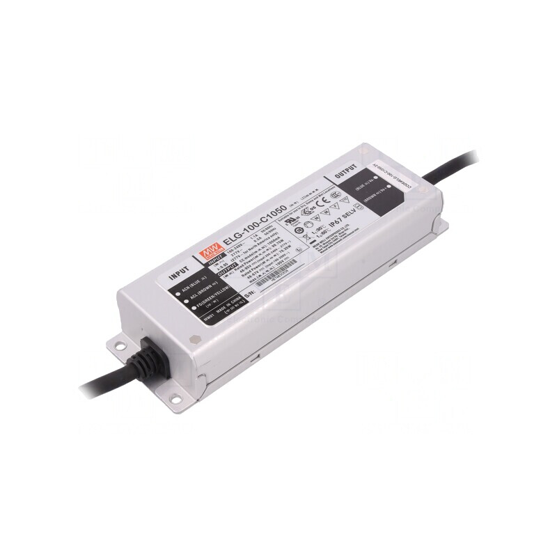 Alimentator LED 99,75W 1050mA 100-305VAC | Electronic-mag.ro | Componente Electronice Alimentator LED 99,75W 1050mA 100-305VAC | Electronic-mag.ro | Componente Electronice