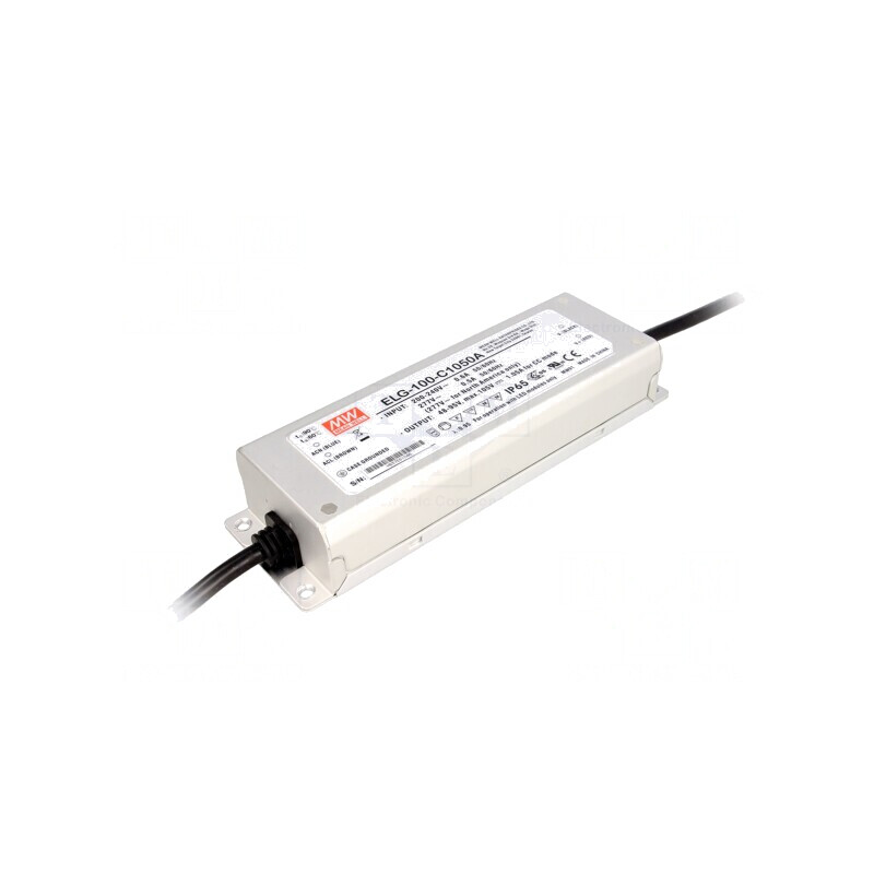 Alimentator LED 100W IP65 48-95V 525-1050mA | Electronic-mag.ro | Componente Electronice Alimentator LED 100W IP65 48-95V 525-1050mA | Electronic-mag.ro | Componente Electronice