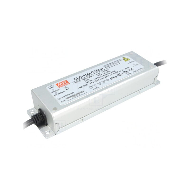 Alimentator LED 100W IP65 175-350mA | Electronic-mag.ro | Componente Electronice Alimentator LED 100W IP65 175-350mA | Electronic-mag.ro | Componente Electronice