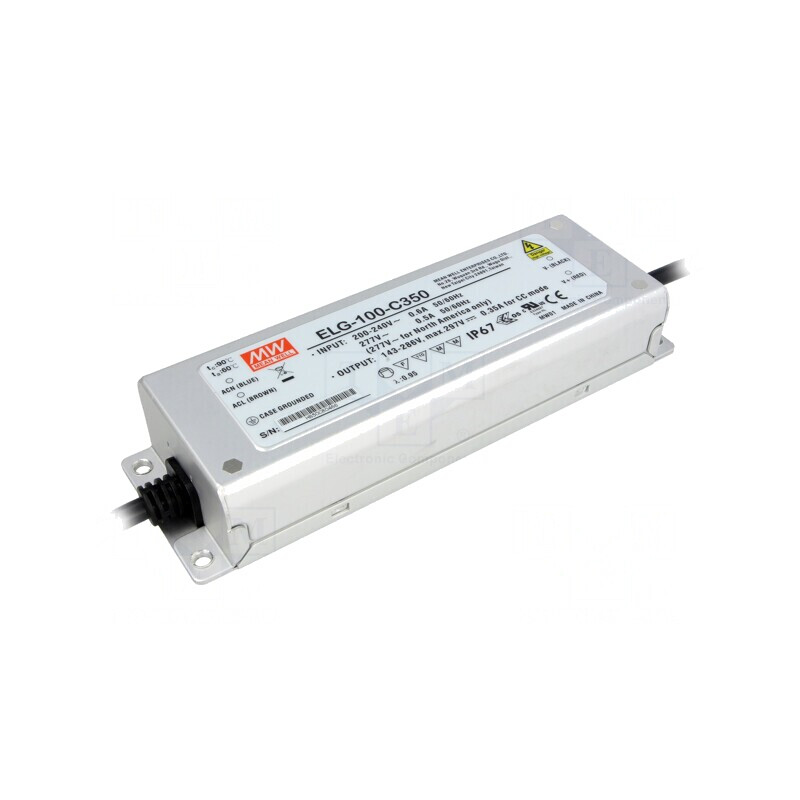 Alimentator LED 100W 500mA 100-200VDC 180-295VAC | Electronic-mag.ro | Componente Electronice Alimentator LED 100W 500mA 100-200VDC 180-295VAC | Electronic-mag.ro | Componente Electronice