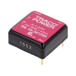 Convertor DC/DC 10W 9-36V la 24V 410mA THL 10-2415WI | Electronic-mag.ro | Componente Electronice