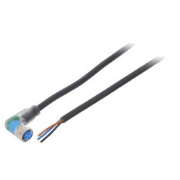 Cablu de Conectare M8 3 PIN 10m Unghiular 4A -40÷80°C | Electronic-mag.ro | Componente Electronice