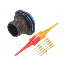 Conector Militar Tată Dimensiune 13 MIL-DTL-38999 Series III | Electronic-mag.ro | Componente Electronice