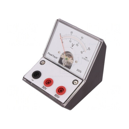 Voltmetru Digital VAC 0-30V, 60V 90x106x103mm 2.5% | Electronic-mag.ro | Componente Electronice