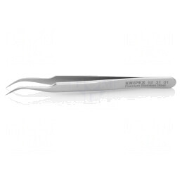 Pensetă Precizie 120mm Vârf Curbat | Electronic-mag.ro | Componente Electronice