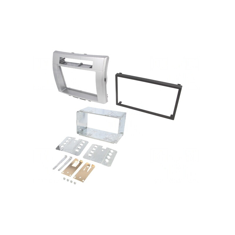 Cadru Radio Toyota 2 DIN Argintiu | Electronic-mag.ro | Componente Electronice