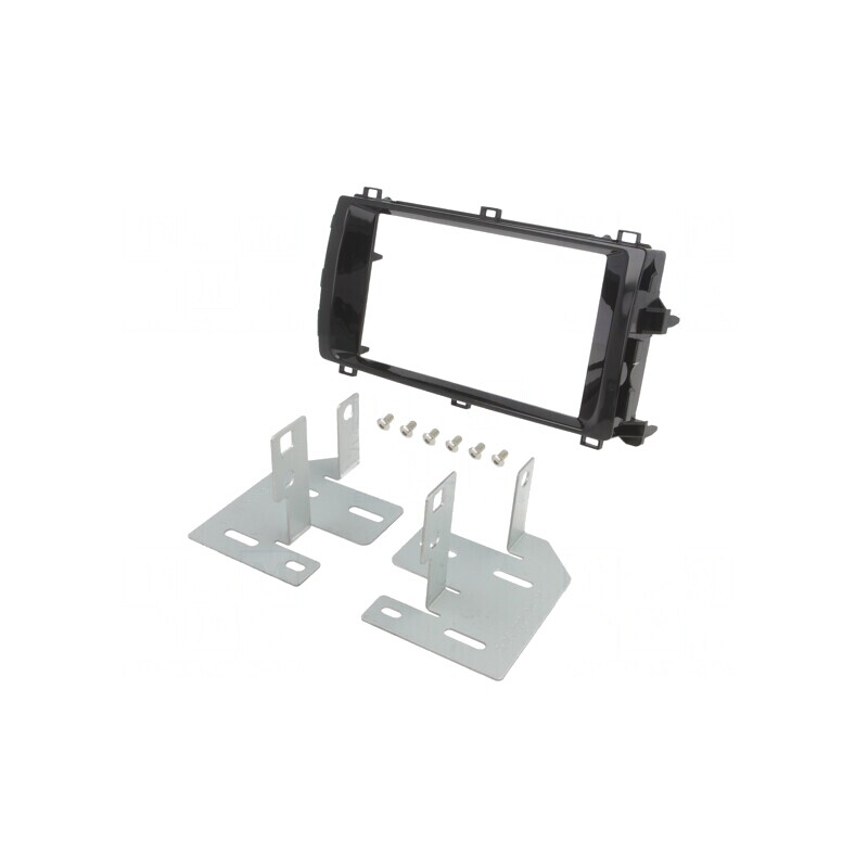 Cadru radio Toyota 2 DIN Negru Lucios | Electronic-mag.ro | Componente Electronice