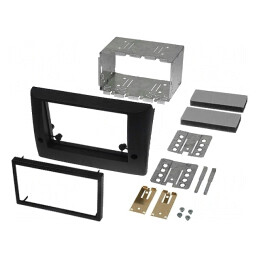 Cadru radio 2 DIN negru pentru Fiat | Electronic-mag.ro | Componente Electronice
