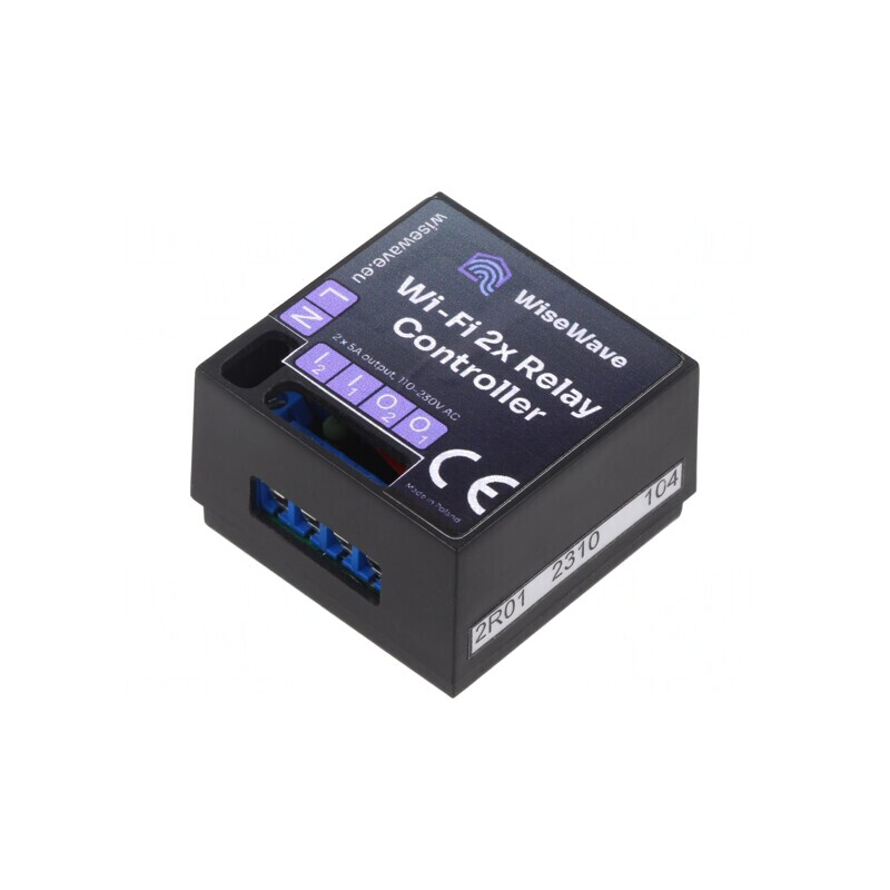 Controler 2 Canale WiseWave Metalic 110-230VAC | Electronic-mag.ro | Componente Electronice