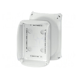 Cutie de conexiuni IP66 gri 130x180x77mm | Electronic-mag.ro | Componente Electronice