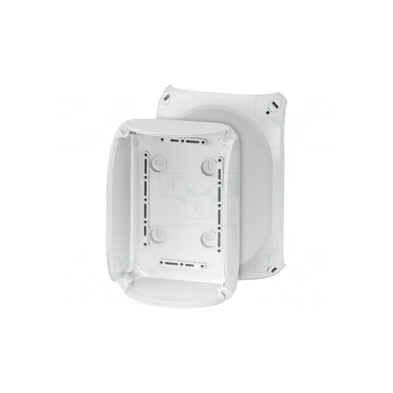 Cutie de conexiuni IP66 gri 130x180x77mm | Electronic-mag.ro | Componente Electronice