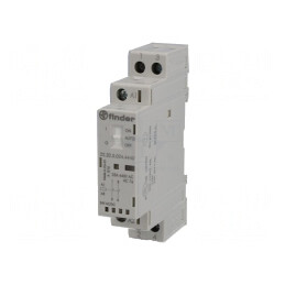 Contactor: 2-polar pt.instalaţii | 25A | 24VAC | 24VDC | NC x2 | IP20 | 