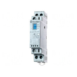 Contactor: 2-polar pt.instalaţii | 25A | 24VAC,24VDC | NC + NO | IP20 | 22.32.0.024.4540