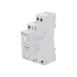 Contactor: 2-polar pt.instalaţii | 25A | 12VAC,12VDC | NO x2 | IP20 | 22.32.0.012.4340