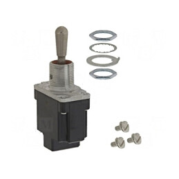 Comutator Basculant SPDT ON-ON 6A/230VAC 20A/28VDC | Electronic-mag.ro | Componente Electronice